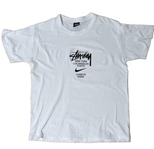 Stussy x Nike Collab International White Tee | Size Large picture