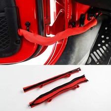 Door Limiting Straps Swing Check Limiter for 2007-2018 Jeep Wrangler JK JKU 2/4  picture