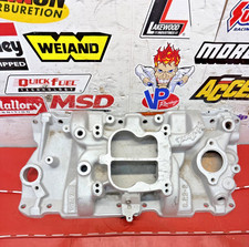 EDELBROCK SP2P 3000 SBC ALUMINUM INTAKE MANIFOLD 305 350 5.7L 5.0L V8 CHEVY picture