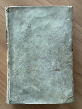 1740 BIBLIA SACRA Venice Hertziana Latin Vulgate Bible Vellum Antique Vol 1 of 3 picture