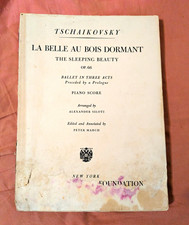 Tchaikovsky Sleeping Beauty Op. 66 Ballet Piano Score Tschaikovsky Fdn picture
