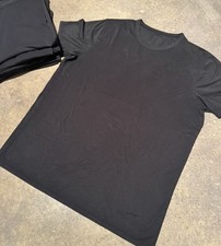 LULULEMON Fundamental Tee Shirt Men Black LARGE picture