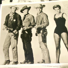 Vintage B&W Movie Photograph from Rio Bravo picture