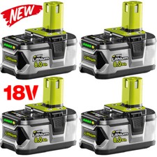 1/2/4Pcs For RYOBI P108 18V High Capacity Battery 8.0Ah Lithium-Ion One Plus picture