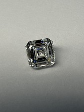 Square Emerald “Asscher” Cut 1.52 Cts IGI Certified Lab Grown CVD Diamond E/VS1 picture