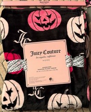 Juicy Couture Oversized Plush Throw Pumpkins picture
