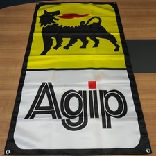 Agip Vintage Racing Flag – 70 × 120 cm (27.5” × 47.2”) picture