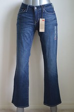  Levi's Mod Rise Bold Curve Bootcut Skinny Jeans Blue Drama NWT Sty 058060096 picture