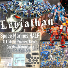 NEW GW~LEVIATHAN SPACE MARINES ARMY-HALF-ALL MODELS~Games Workshop WARHAMMER 40K picture