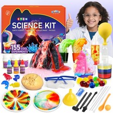 155 Experiments Science Kits for Kids STEM Educational Toy Physics Chemistry Set picture