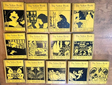 1894-1897 THE YELLOW BOOK SERIES JOHN LANE 13 VOLUME SET ILLUSTRATED QUARTERLY picture