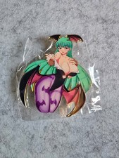 Gold Plated Morrigan Aensland Enamel Pin From Darkstalkers picture