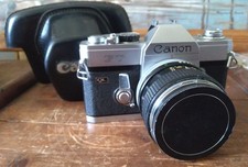 Cannon FT QL 35mm SLR Film Camera With Case and Function Tested picture