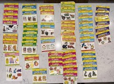 AMAZING Eureka Vintage Sticker LOT Huge 1980s Animals Flowers Birds Patriotic picture