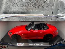 Maisto Honda S2000 1:18 Diecast Car Special Edition NIB Red picture