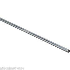 (25)-Hillman Steelworks Zinc Plated Steel 1/4 In. X 3 Ft. Solid Rod 11151 picture