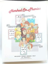 Hooked on Phonics Complete Master Set Tapes Cards Books Vintage 1988 picture