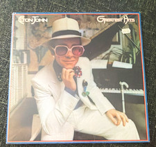 Elton John Greatest Hits 1974 Vinyl LP - MCA Records Rock, Cardboard Sleeve picture