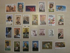 A group of  26  Black Americans  stamps black heritage mint NH OG picture