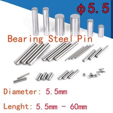 φ5.5 5.5mm Diameter Bearing Steel Pin Cylindrical Solid Dowel Pins 5.5mm-60mm L picture