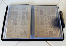 9 Uber Chic Nail Stamping Plates Bundle picture