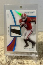2019 Panini Immaculate Collegiate Riley Ridley Rookie Glove Patch #’d /36 RC UGA picture