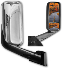 Door Mirror Compatible with 2018 2019 2020 2021 2022 2023 2024 Freightliner Casc picture