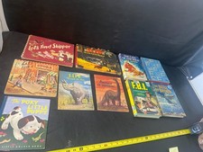 Vintage Antique books book lot Children Teenager Poky Little Puppy Stubby F.B.I. picture