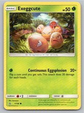 2018 POKEMON EXEGGCUTE ULTRA PRISM 1/156 C NM A91960 FREE S&H picture