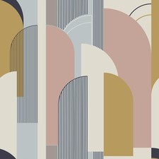 17.7 inches × 354 inches Abstract Arch Geometric Wallpaper picture
