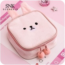Super Cute Pink Bunny Makeup Bag NEW  @@ picture