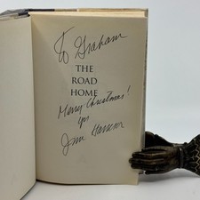 1ST 1998 HC w/ DJ Atlantic Press SIGNED Jim Harrison The Road Home picture