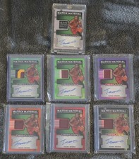Isaac Okoro Obsidian Matrix Material AUTO & PATCH Lot Including TRUE 1 OF 1 1/1 picture