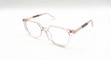 NEW ANN TAYLOR AT025 C02 TRANSPARENT BLUSH PINK AUTHENTIC EYEGLASSES 51-15 picture