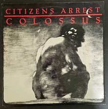 Citizens Arrest - Colossus Vinyl LP EX Wardance WRDNCE TWO VTG  picture