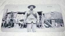 Pancho Villa MEXICO Hero Outlaw License Plate 6x12 Aluminum NEW Historical picture