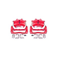 PowerStop Disc Brake Caliper Set - RED CALIPER PAIR W/BRKT picture