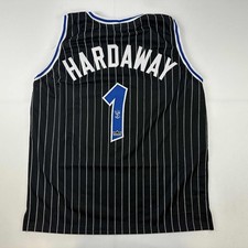 Facsimile Autographed Anfernee Penny Hardaway Orlando Black Jersey XL picture
