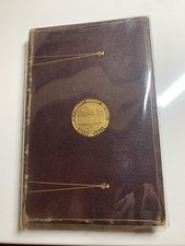 Ultra Rare Leather Bound Lynn Massachusetts 1879 250th Anniversary Book 1880 picture