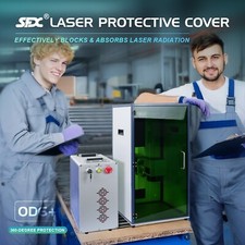SFX US Stock OD6+ Laser Safety Enclosure Protective Cover for Fiber Marking picture