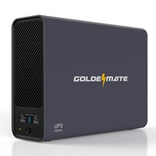 GOLDENMATE 800W UPS 1000VA Battery Backup 10-Year Lifetime for Gaming PC Server picture