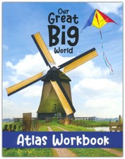 Notgrass Our Great Big World Atlas Workbook Elementary Geography Grades 1-4 picture