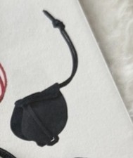 Hermes Paddock Selle Leather Bag Charm picture