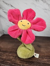 ☆USED☆ ~Jellycat Flowerlette Wild Rose 🌹 Flower Plush 7