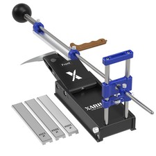 NEW XARILK Y2 Foldable Knife Sharpener System 3 Diamond Plates 320 800 2000 Grit picture