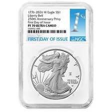 2026-W Proof $1 American Silver Eagle NGC PF70UC FDI First Label picture