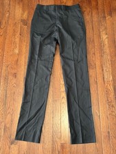 Hermes uniform suit pants Navy Blue European 38 UnHemmed NWOT 30x37 picture