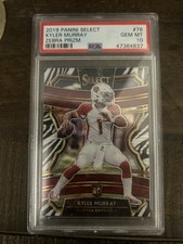 2019 Panini Select Kyler Murray Tiger Stripe Prizm (RC) (only Pop PSA 10) picture