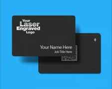 Custom Metal Laser Engraved Business Cards (You Choose How Much You Need) picture