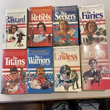 John Jakes Book Lot American Bicentennial Series Vol 1-8 Kent Family Historical picture